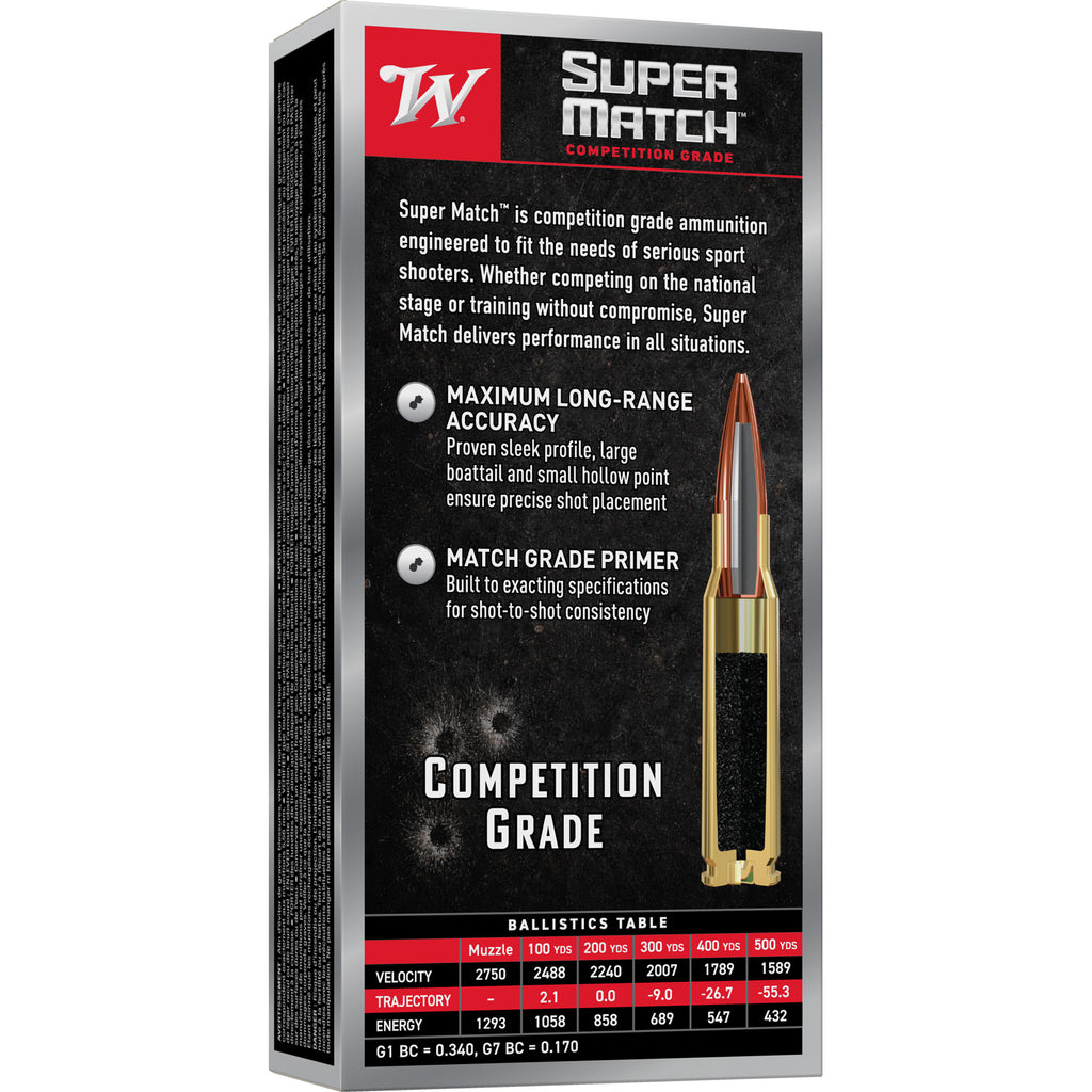 WIN SPRMATCH 5.56MM 77GR BTHP 20/200