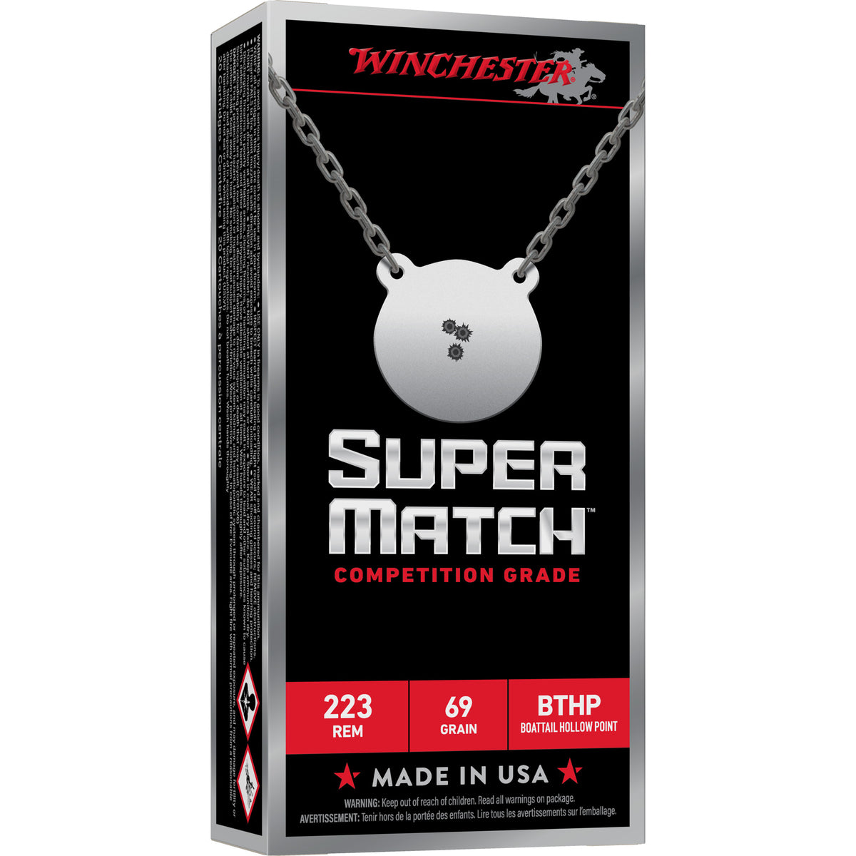 WIN SPR MTCH 223REM 69GR BTHP 20/200