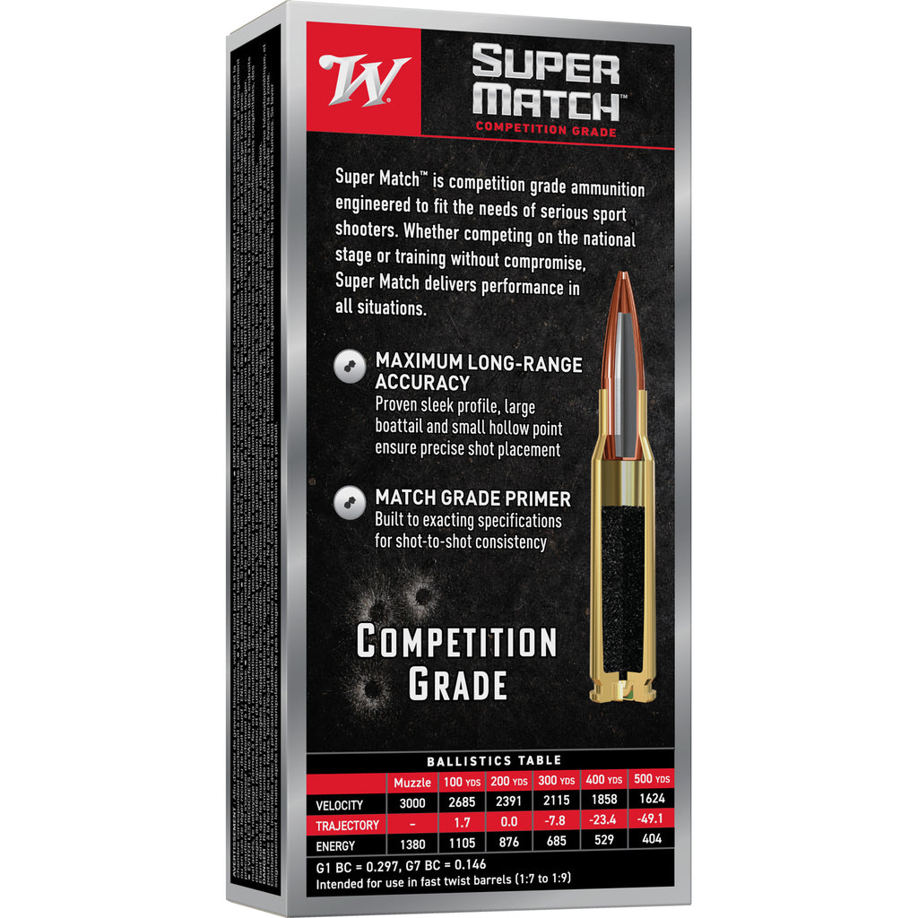 WIN SPR MTCH 223REM 69GR BTHP 20/200