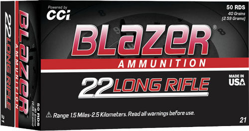 CCI BLAZER 22LR 40GR LEAD-RN