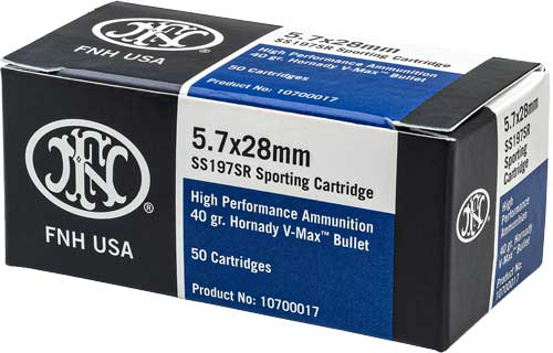 FN 5.7X28 40GR V-MAX SS197SR