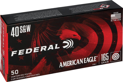 FEDERAL AE 40 SW 165GR FMJ-TC