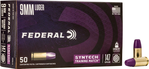 FEDERAL AE 9MM LUGER 147GR TSJ