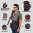 Allen Competitor Shooting Vest XL/2XL Grey