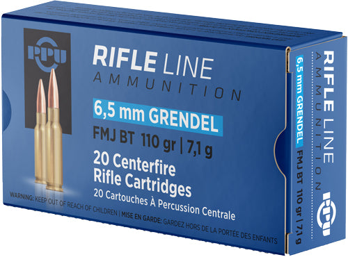 PPU 6.5 GRENDEL 110GR FMJ-BT