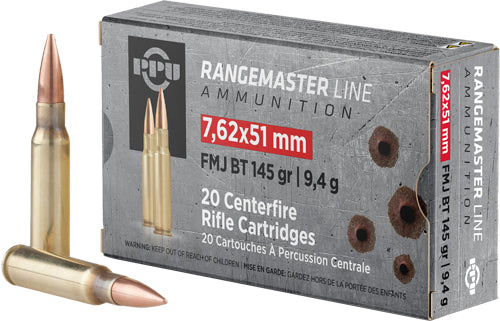 PPU 7.62X51 145GR FMJ BT