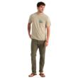 Huk Bait 'N Fetch Short Sleeve Tee River Rock Heather L