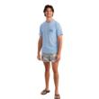 Huk Marlin Circle Short Sleeve Pocket Shirt Cerulean