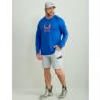 Huk Icon Crew Long Sleeve Shirt Ocean Blue M