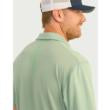 Huk Icon Polo Short Sleeve Shirt Fog Green