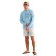 Huk Drift Long Sleeve Hoodie Shipyard Heather M