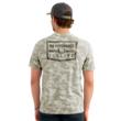 Huk Drift Performance Short Sleeve Shirt Seagull Camo S