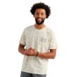Huk Drift Performance Short Sleeve Shirt Silver Birch Camo L
