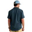 Huk Tide Point Short Sleeve Button Down Shirt Sea Storm M