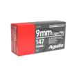 Aguila Handgun Ammunition 9mm Luger 147 gr FMJFP 950 fps 50/ct