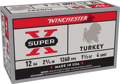 WIN AMMO SUPER-X TURKEY 12GA.