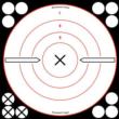 Birchwood Casey Shoot-N-C White/Black Bull's-Eye "X" Targets