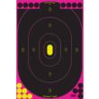 Birchwood Casey Shoot-N-C Pink Reactive Targets 12"x18" 5/ct