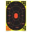Birchwood Casey Shoot-N-C Handgun Trainer Paper Targets 12x18 5/ct with 90 Pasters