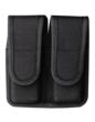 Bianchi Model 7302H AccuMold Double Magazine Pouch Kahr T40 Hidden Snap Black