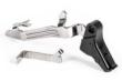 ZEV PRO FLAT FACE GLOCK TRIGGER UPGRADE BAR KIT GEN5 BLK/BLK