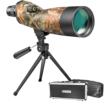 Barska Blackhawk WP Spotting Scope Tripod Soft & Hard Case - 20-60x60mm Mossy Oak Breakup Camo