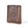 Life Card Leather Sleeve Dark Brown