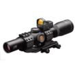 REFURBISHED Burris Fullfield TAC30 Tactical Rifle Scope w/FastFire & Mount - 1-4x24mm Ballistic CQ 5.56 Reticle Matte