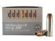 Corbon Self-Defense JHP Handgun Ammunition .38 Spl (+P) 110 gr JHP 1050 fps 20/ct