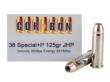 Corbon Self-Defense JHP Handgun Ammunition .38 Spl (+P) 125 gr JHP 1125 fps 20/ct