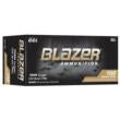 CCI Blazer Brass Handgun Ammunition 9mm Luger 125gr FMJ 1090 fps 100/ct Trayed