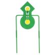 Champion .22 Double Reaction Metal Spinner Target Green Yellow
