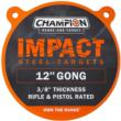 Champion Impact Steel Gong Target 12" Round