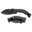 Cold Steel Colossus Folding Knife 4" Leaf Blade Black