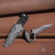 Cold Steel Demko Java Push Dagger 6" Kriss Dagger Blade Black
