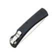 Bear & Son Large Locking Farmhand Folding Knife 3-5/8" Drop Point Blade Black with Clip