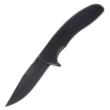 Bear & Son Sideliner Folding Knife 3-1/2" Clip Point Blade Black