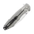 Bear & Son Frame Lock Folding Knife 3-1/4" Reverse Tanto Blade Grey