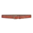 DeSantis Fancy Stitch Lined Belt 1.5" Tan Size 42