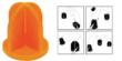 Do-All Outdoors Impact Seal Ground Bouncing Targets 5" Top Hat