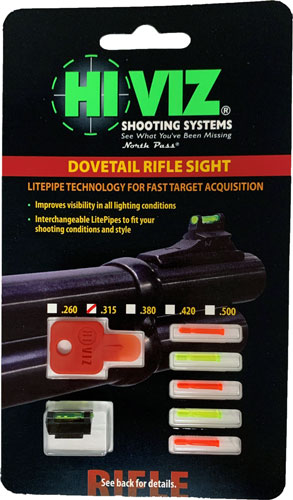 HIVIZ RIFLE FRONT SIGHT FOR