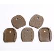 TangoDown Vickers Tactical Magazine Floor Plates for Glock 5pk Tan