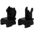 TacFire AR Front & Rear Flip Up Iron Sights