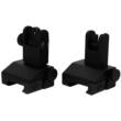 TacFire AR Front & Rear Spring Loaded Pop Up Iron Sights
