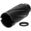 TacFire Spiral Fluted Muzzle Brake .223/5.56 1/2''x28'' Thread w/Crush