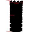 TacFire Crown Style Muzzle Brake .308 5/8x24 Black