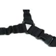 Tacfire One Point Double Bungee Rifle Sling Black