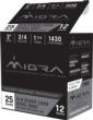 Migra Waterfowl Steel Shot Shotshell 12 ga 3" 1-1/4 oz 1430 fps #2 4 25/ct
