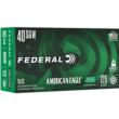 Federal American Eagle IRT Lead Free Handgun Ammunition .40 S&W 120gr FMJ 50/ct