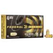 Federal Premium Gold Medal Handgun Ammunition .45 ACP 185gr FMJ 770 fps 50/ct